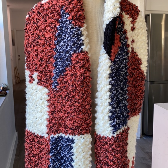 Chunky very long scarf Zara - Picture 3 of 8